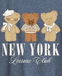 Hybrid Apparel Plus Teddy Bears Graphic T-Shirt