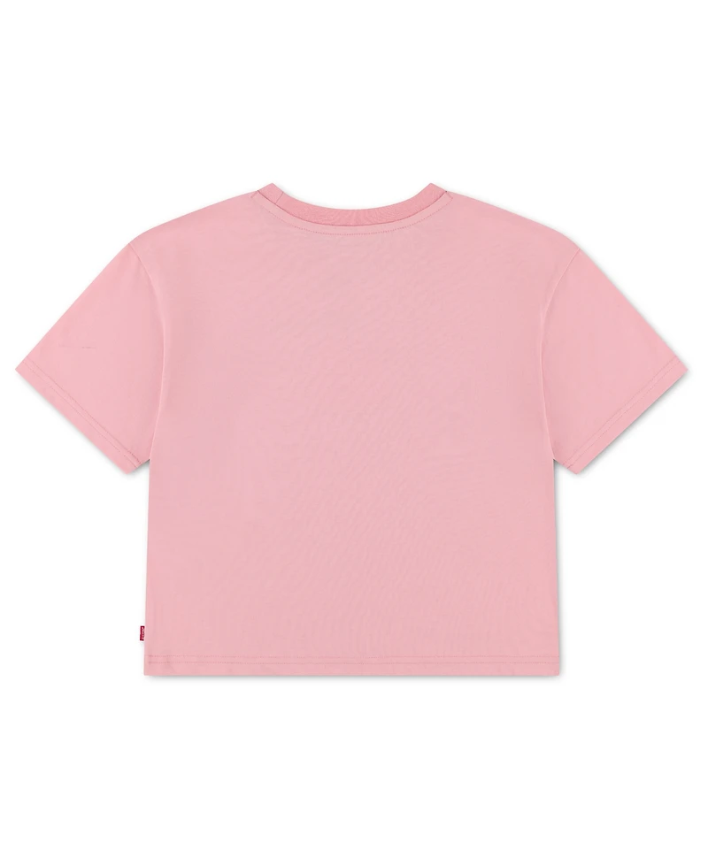 Levi's Girls' 7-16 Cake Boxy Crewneck T-Shirt