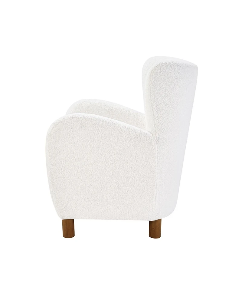 Ink+Ivy Stella 30" Wingback Upholstered Armchair