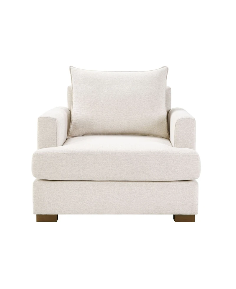 Madison Park Tasha 38.5" Oversized Upholstered Arm Chair