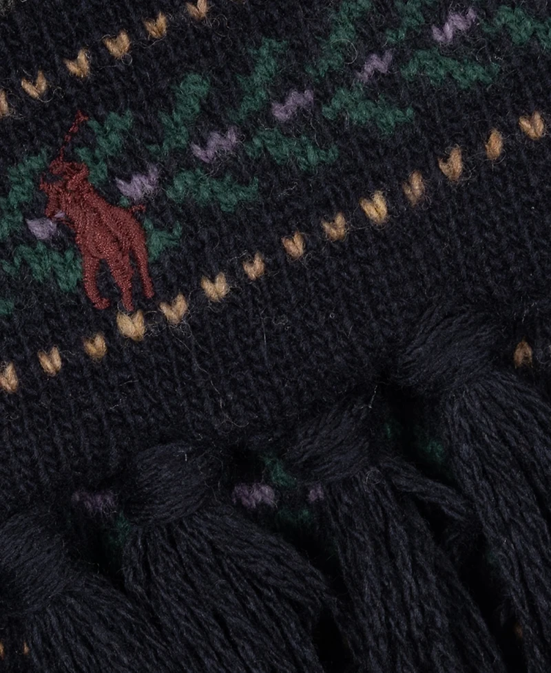 Polo Ralph Lauren Men's Fair Isle Pattern Scarf
