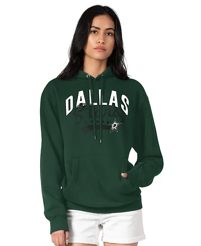 G-iii 4Her by Carl Banks Women's Kelly Green Dallas Stars Filigree Logo Pullover Hoodie