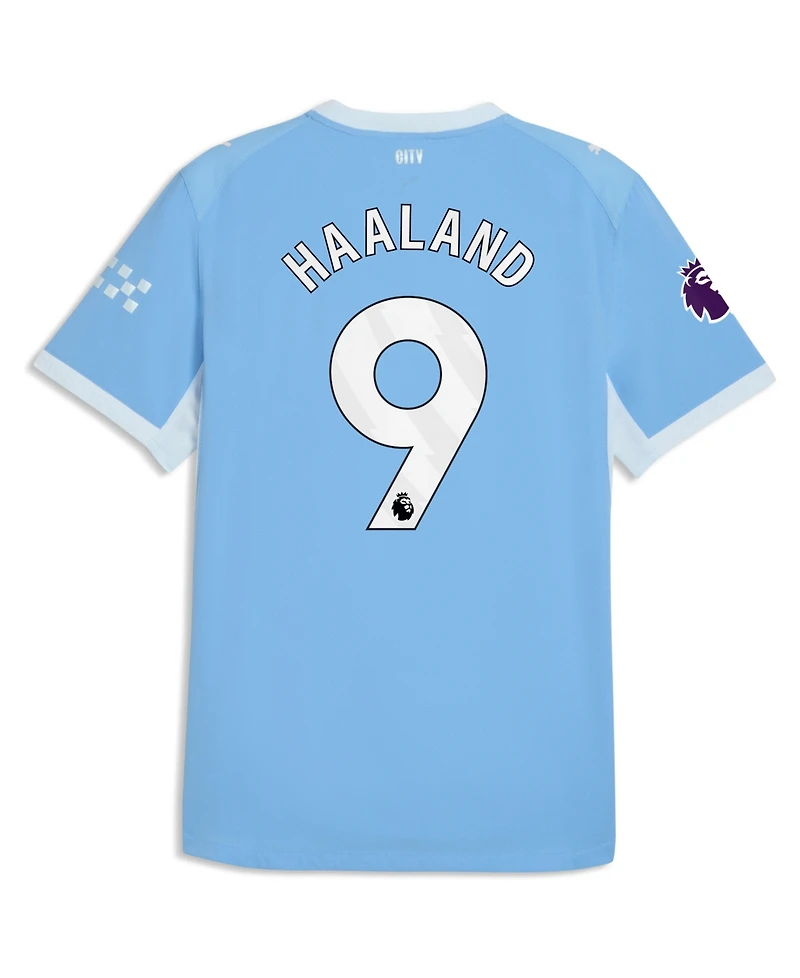 Puma Men's Erling Haaland Light Blue Manchester City 2026/27 Home On-Field Authentic Jersey