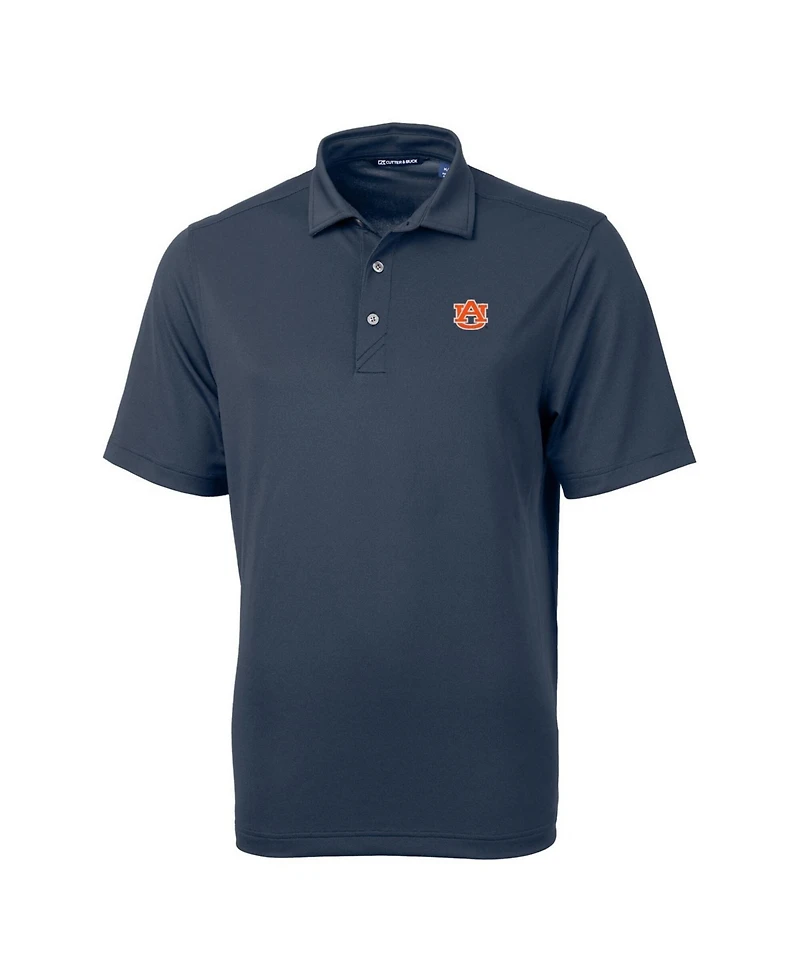 Cutter & Buck Men's Navy Auburn Tigers Virtue Pique Polo Shirt
