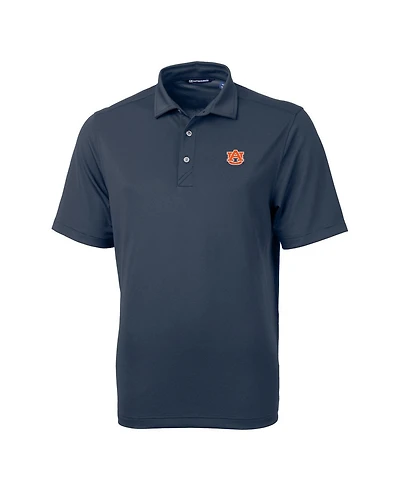 Cutter & Buck Men's Navy Auburn Tigers Virtue Pique Polo Shirt