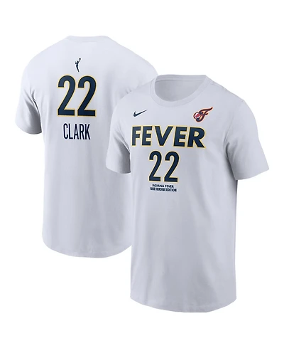 Nike Men's Caitlin Clark White Indiana Fever Name & Number Heroine Edition T-Shirt