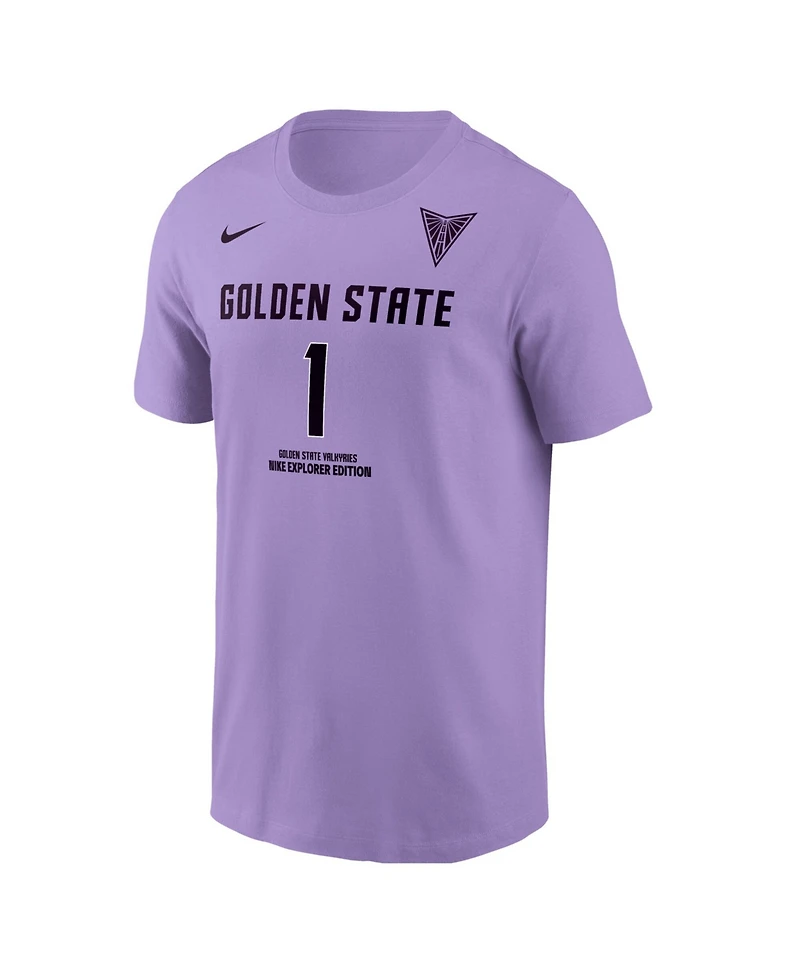 Nike Men's Gabby Williams Lavender Golden State Valkyries Explorer Edition Name & Number T-Shirt