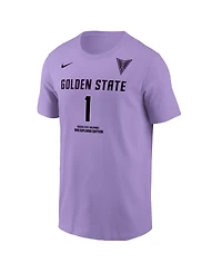 Nike Men's Gabby Williams Lavender Golden State Valkyries Explorer Edition Name & Number T-Shirt