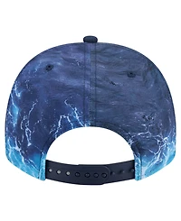 New Era Men's Light Blue San Diego Padres Deep Water Pre-Curved 9FIFTY A-Frame Snapback Hat