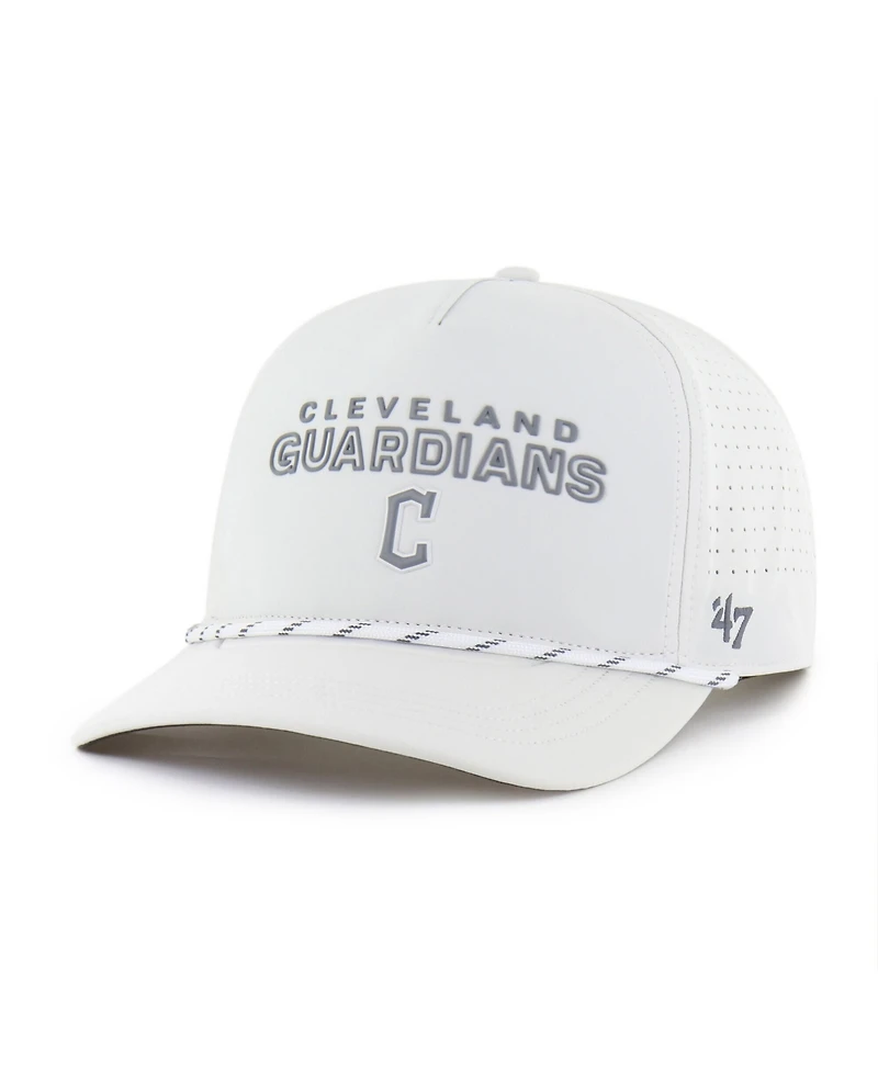 '47 Brand Men's White Cleveland Guardians Forward Vault Hitch Adjustable Hat