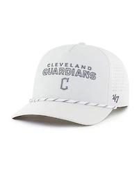 '47 Brand Men's White Cleveland Guardians Forward Vault Hitch Adjustable Hat