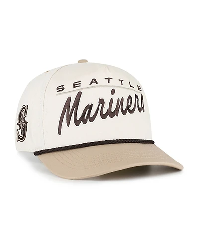 '47 Brand Men's Natural/Tan Seattle Mariners Neutral Terrain Hitch Rope Adjustable Hat