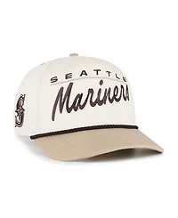 '47 Brand Men's Natural/Tan Seattle Mariners Neutral Terrain Hitch Rope Adjustable Hat