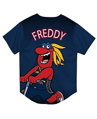 Outerstuff Big Boys and Girls Navy Indiana Fever Mascot Friend Mesh Fashion Jersey
