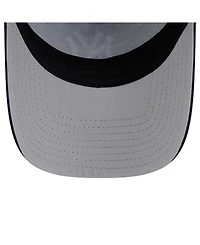 New Era Men's Navy New York Yankees Side Script 9FORTY A-Frame Trucker Adjustable Hat