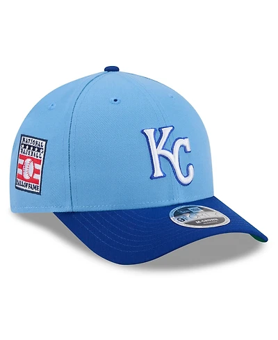 New Era Men's Light Blue/Royal Kansas City Royals 2026 Baseball Hall of Fame 9FORTY M-Crown Adjustable Hat