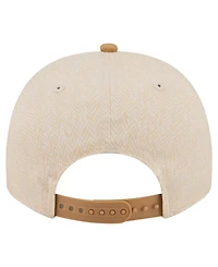 New Era Men's Cream San Francisco Giants Herringbone 9FIFTY A-Frame Snapback Hat