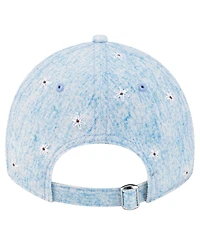 New Era Women's Light Blue San Diego Padres Daisy All Over 9TWENTY Adjustable Hat