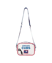Loungefly Chicago Cubs Clear All Over Logo Crossbody Bag