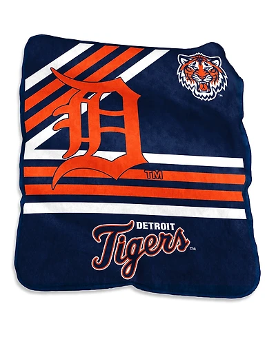 Logo Brands Detroit Tigers 50'' x 60'' Plush Raschel Throw
