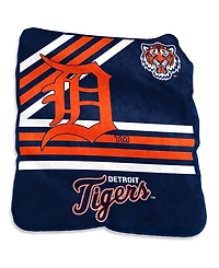 Logo Brands Detroit Tigers 50'' x 60'' Plush Raschel Throw