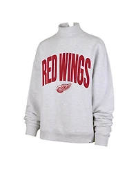 '47 Brand Women's Heather Gray Detroit Red Wings Subtle Muse Sweatshirt