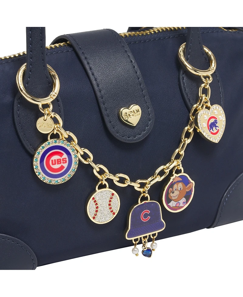 Stoney Clover Lane Chicago Cubs Bag Charm Chain