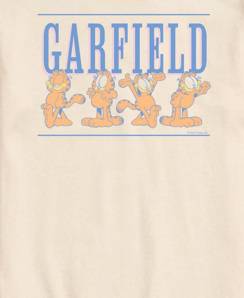 Airwaves Men's Garfield Logo Graphic T-Shirt
