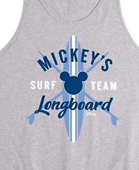Airwaves Men's Disney Mickeys Longboard Surf Team Graphic Tank Top