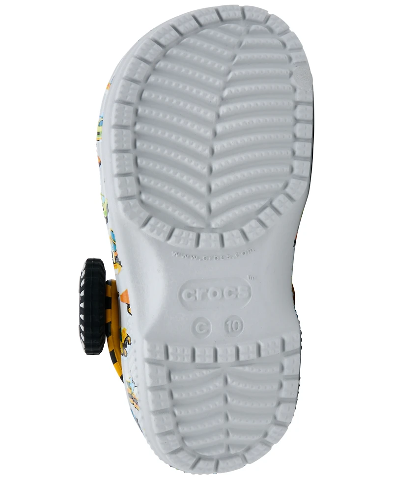 Crocs Toddler Kids Classic Construction Truck Clogs from Finish Line