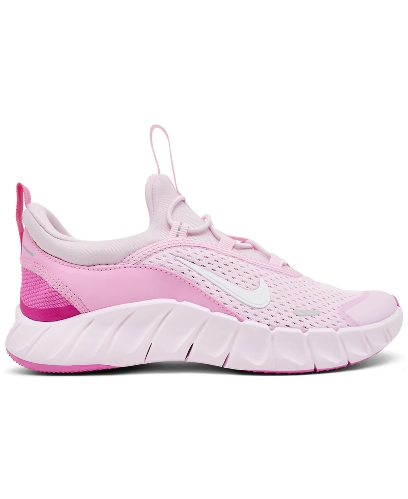 Nike Little Kids Free Ride Elastic Lace Running Sneakers from Finish Line