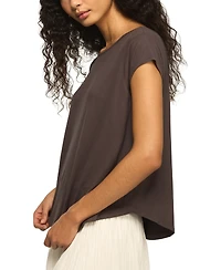 Lucky Brand Women's Sandwash Strappy Back Short-Sleeve T-Shirt