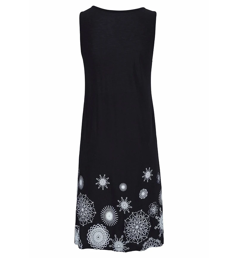 Lascana Women's Sleeveless Printed Dress
