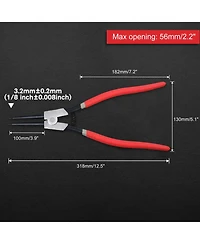 Xdovet 13" External Straight Snap Ring Pliers