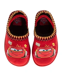 Disney Toddler Boy's (5-12) Cars Lightning Slippers Soft, Cozy, and Comfortable Footwear