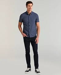 Perry Ellis Men's Ombre Diamond Print Shirt