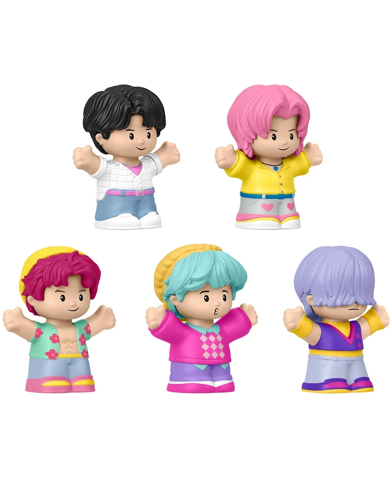 Little People KPop Demon Hunters: Saja Boys Special Edition Netflix 5-Piece Action Figure Set, Ages 8+