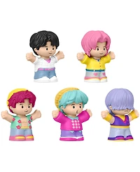 Little People KPop Demon Hunters: Saja Boys Special Edition Netflix 5-Piece Action Figure Set, Ages 8+