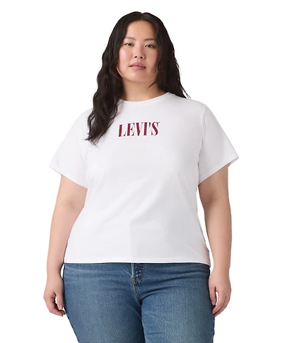 Levi's Trendy Plus Perfect Logo Cotton T-Shirt