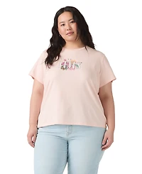 Levi's Trendy Plus Perfect Logo Cotton T-Shirt