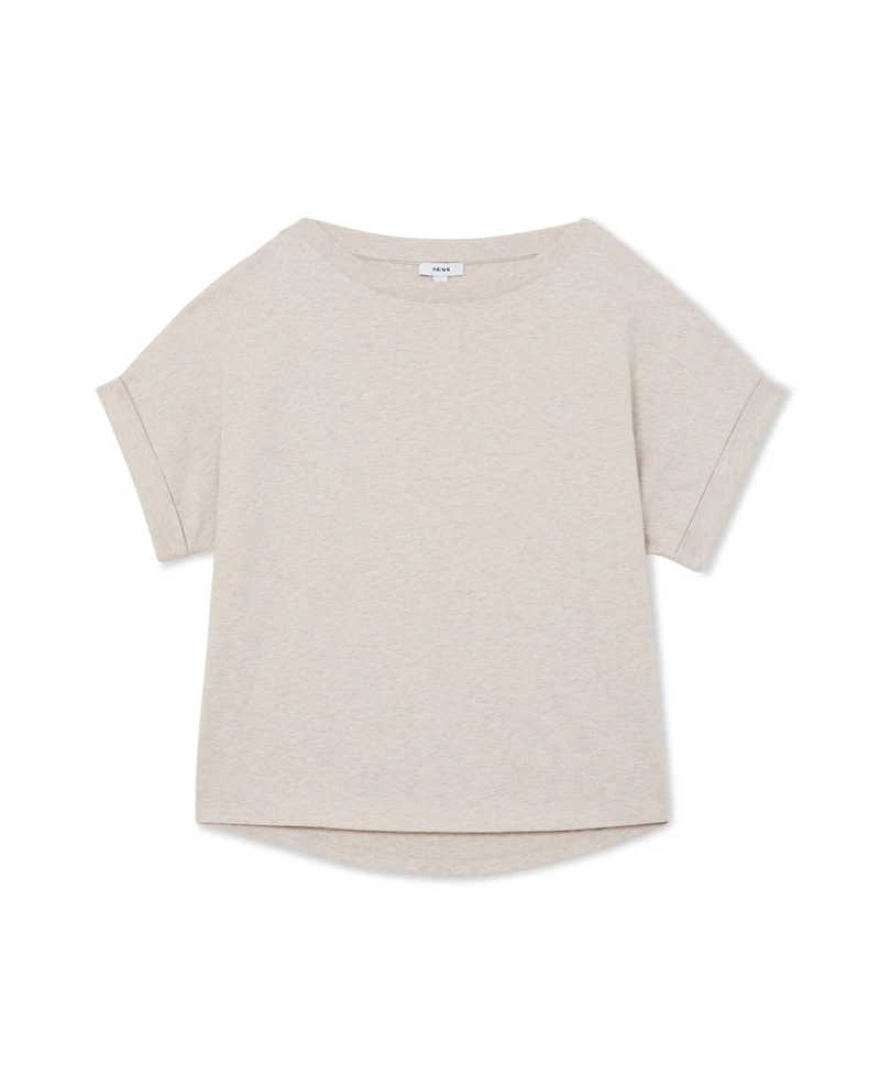 Reiss Women's Sia Boat Neck T-Shirt