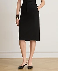 Lauren Ralph Women's Back Vent Pencil Skirt
