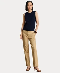 Lauren Ralph Women's High-Rise Slim Ankle Pants