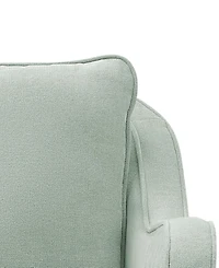 Madison Park Brianne Wide Seat Swivel Arm Chair