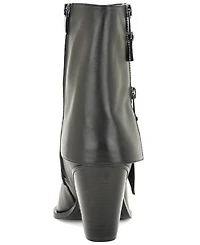 Nine West Women's Umberto Fold Over Snip Toe Booties