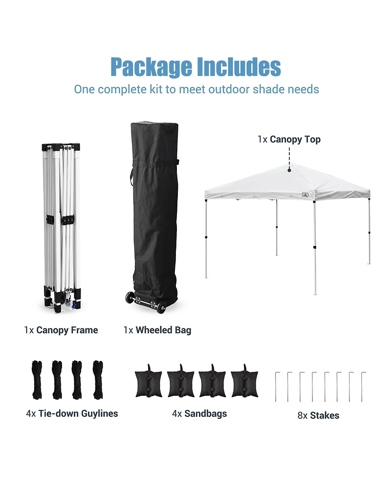 WinSpin Modular Prize Wheel and 10x10ft Pop Up Canopy w/ 12PCS Replacement Panels