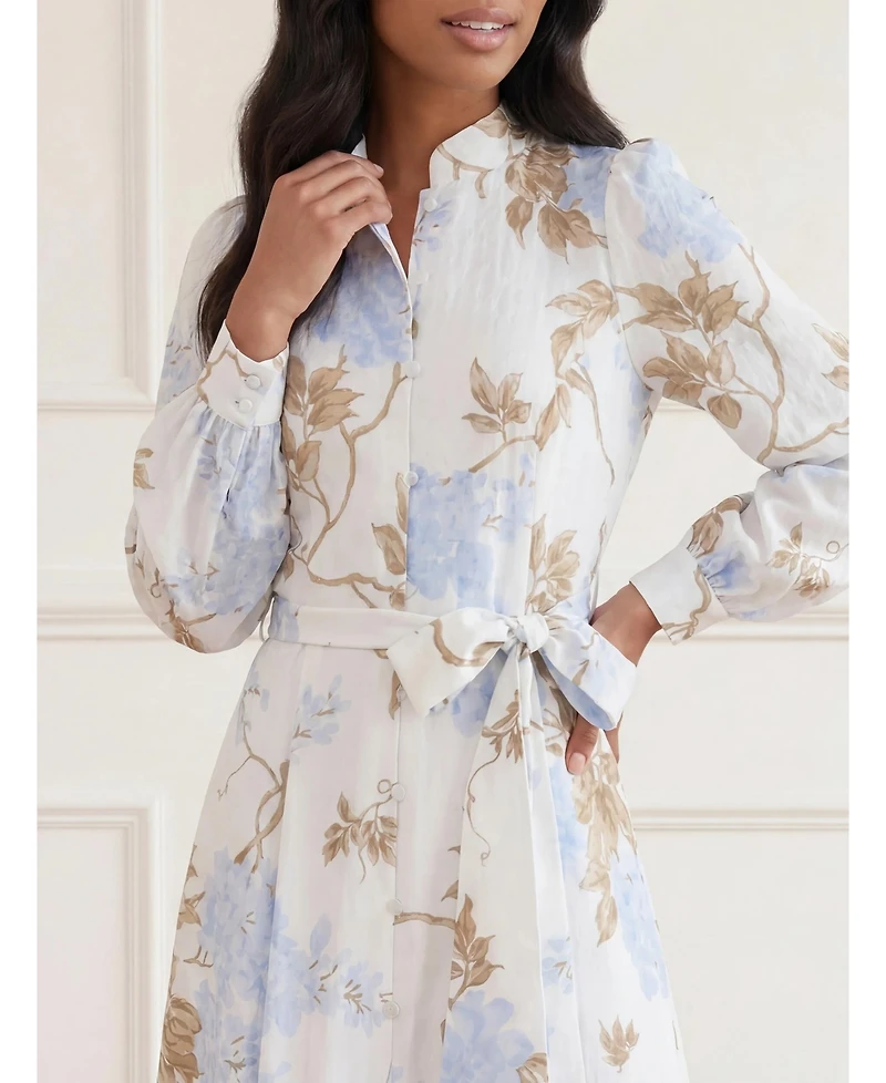 Needle & Thread Women's Wisteria Jacquard Shirt Dress