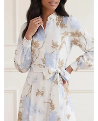 Needle & Thread Women's Wisteria Jacquard Shirt Dress