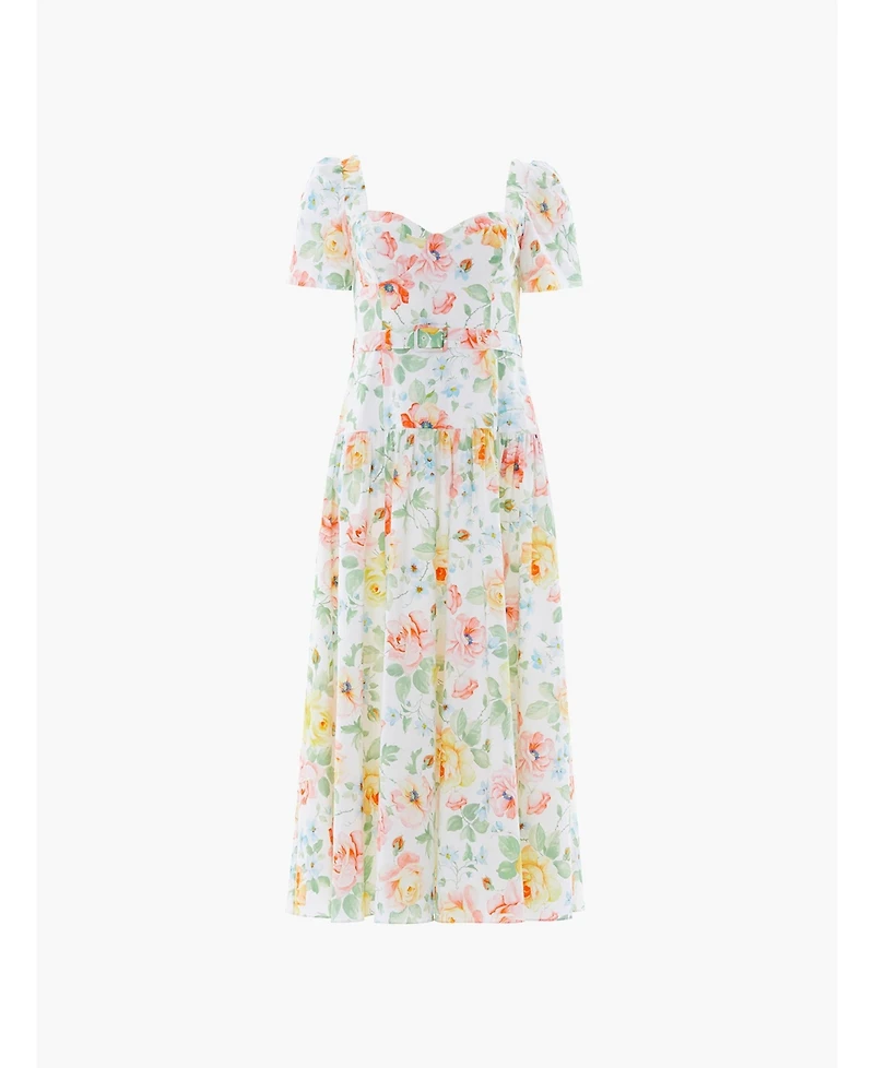 Needle & Thread Women's Sienna Rose Cotton Ballerina Dress