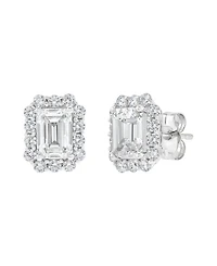 Macy's Igi Certified Lab-Grown Diamond Stud Earrings (2 ct. t.w.) in 14k White Gold